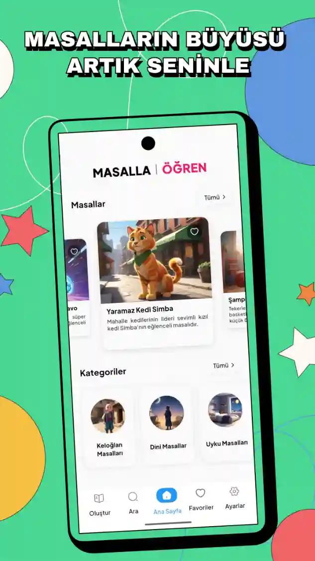 Masalla Uygulaması Ekran Görüntüsü