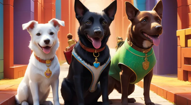 Köpek Dostlar Labirentte
