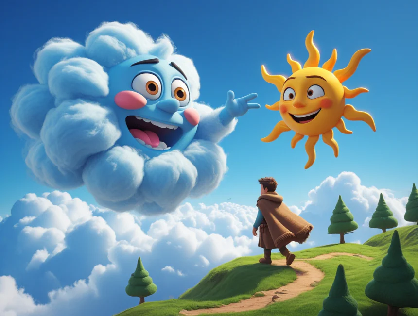 Rüzgar ile Güneş Masalı