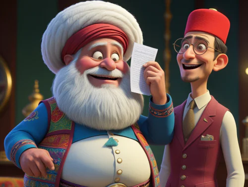 Nasreddin Hoca ve Şekilli Yazı