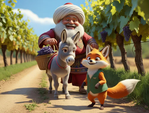 Nasreddin Hoca ile Kurnaz Tilki - Masal Oku