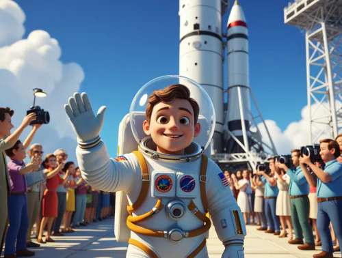İlk Astronot Masalı