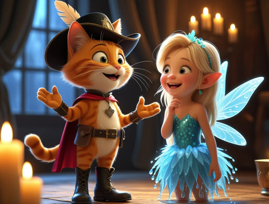 Çizmeli Kedi ile Su Perisi