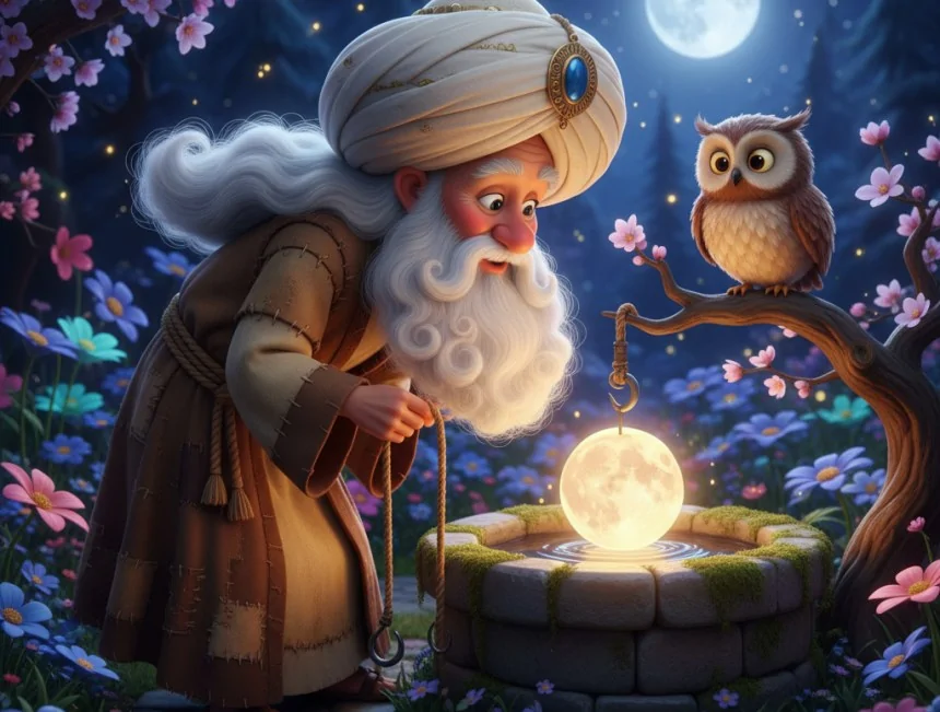 Nasreddin Hoca ve Kaybolan Ay - Masal Oku