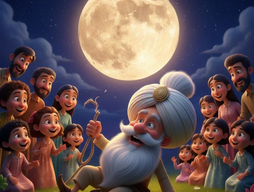 Nasreddin Hoca ve Kaybolan Ay - Masal Oku