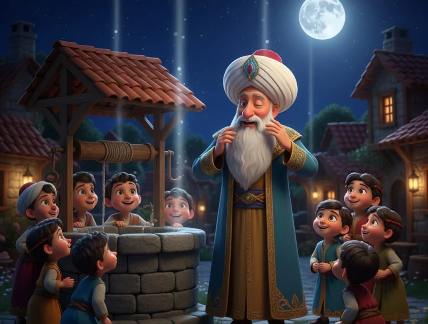 Nasreddin Hoca ve Kaybolan Ay - Masal Oku