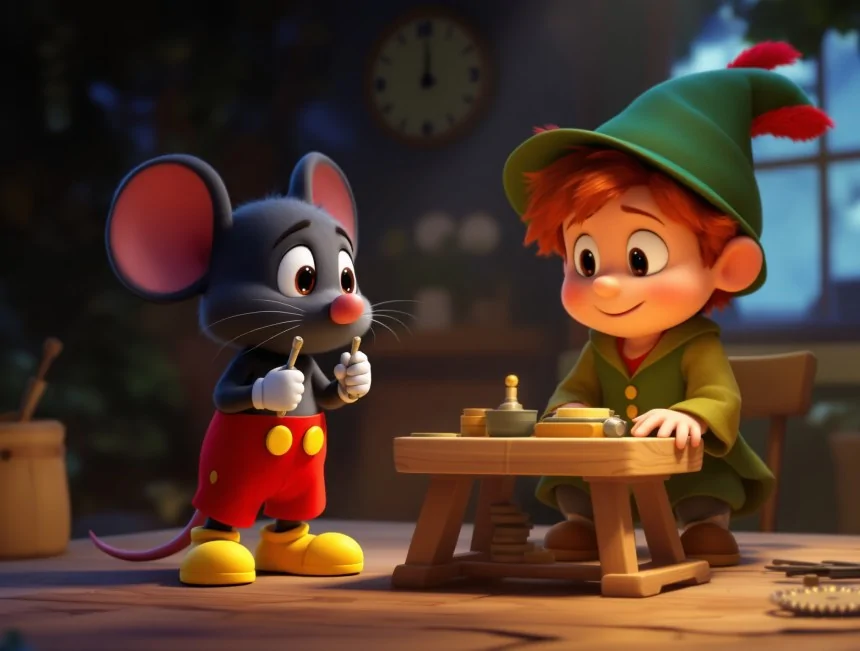 Peter Pan ile Miki Fare - Masal Oku