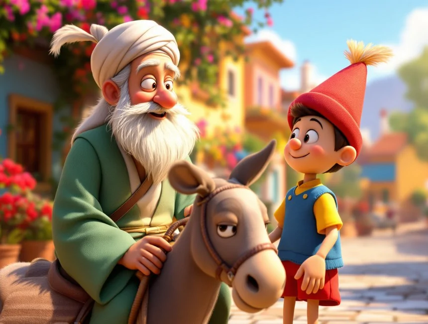Nasreddin Hoca ile Pinokyo - Masal Oku