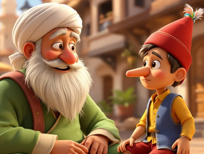 Nasreddin Hoca ile Pinokyo - Masal Oku