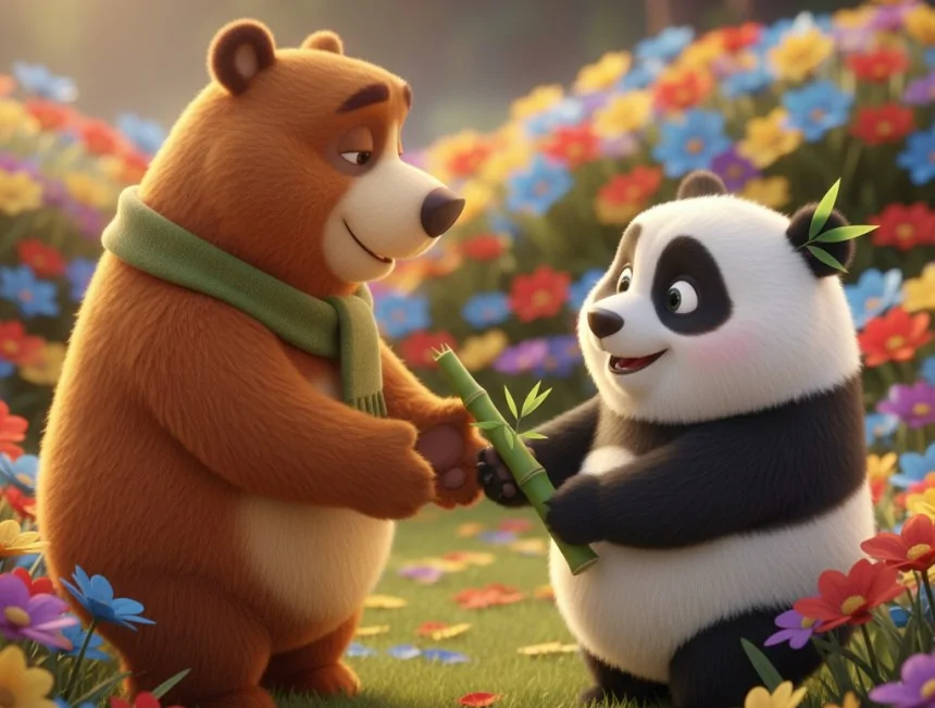 Ayı Yogi ile Panda Recep - Masal Oku