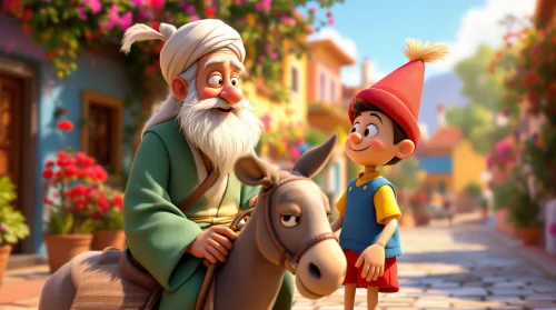 Nasreddin Hoca ile Pinokyo - Masal Oku