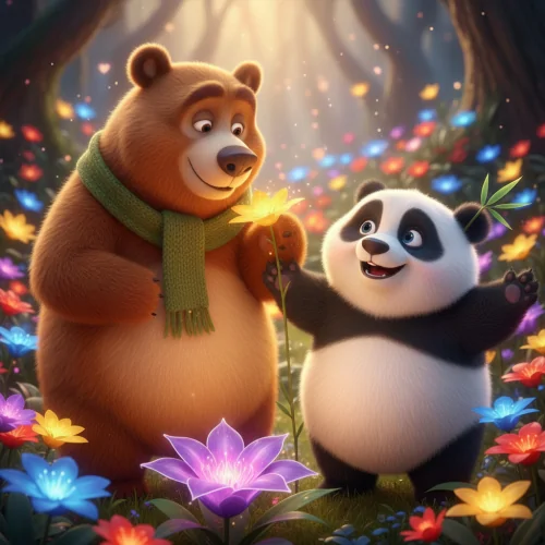 Ayı Yogi ile Panda Recep - Masal Oku